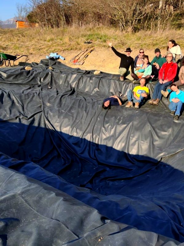 Bassin de rétention d'eau